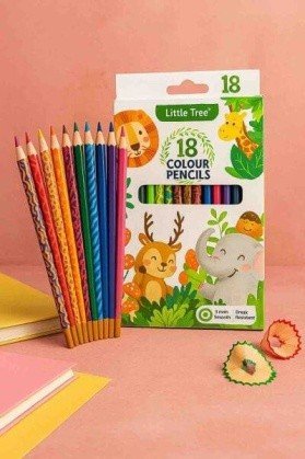 VF010 18 Colours Pencils Set (Imported)